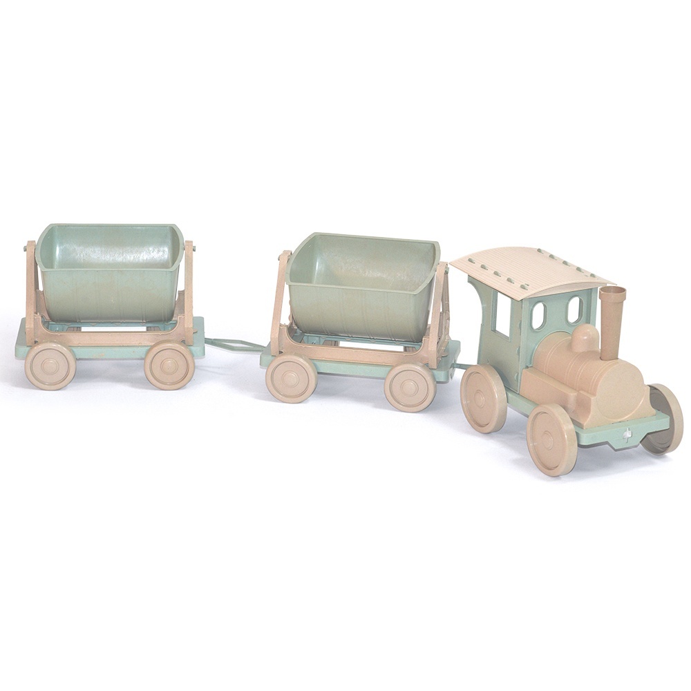 DOLONI Поїзд-конструктор з двома причепами (1070*190*250мм)