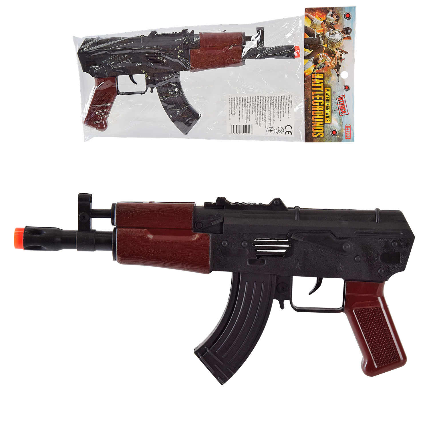 Автомат-трещітка арт. 822-6 (240шт/2)    пакет 17.5*36см