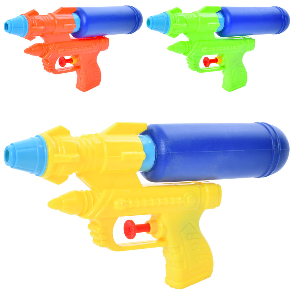 Водяний пістолет DJM600 3 кольори, сітка, 10-18,5-3,5 см.