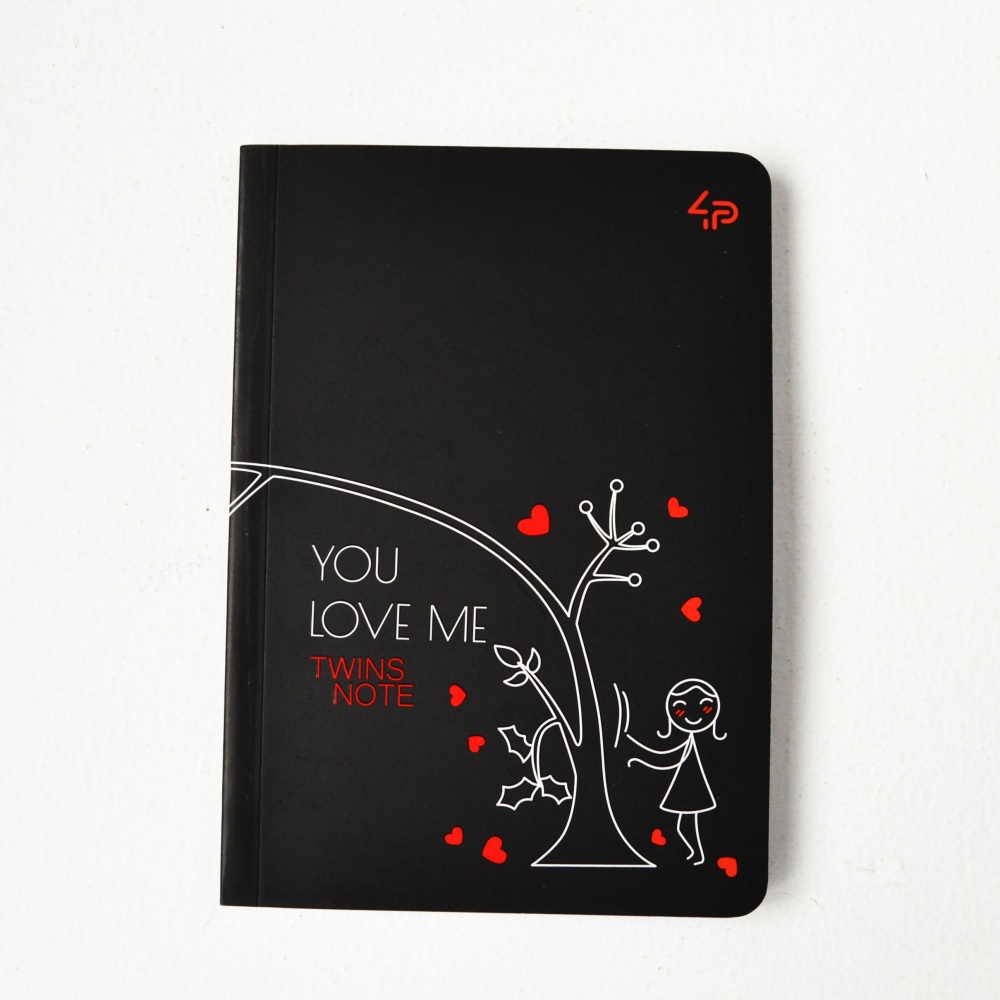 Блокнот TM Profiplan "Twins series" love you, А6