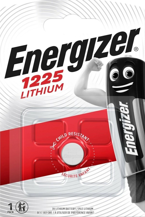 Батарейка ENERGIZER CR1225 Lithium 1шт.