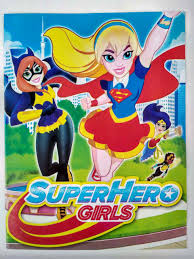 Розмальовка  А4: Super Hero Girls
