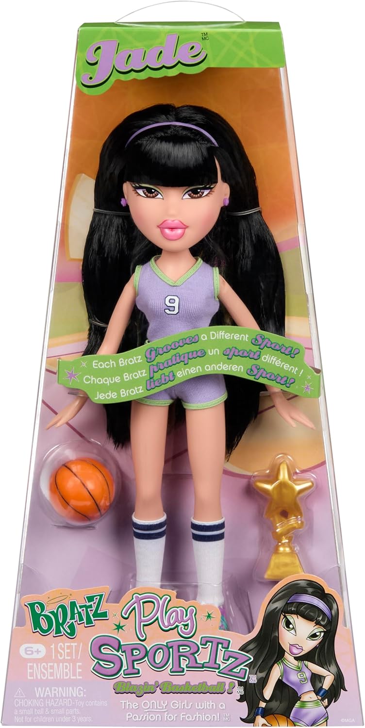 Ігровий набір BRATZ серії "Play Sportz" – БАСКЕТБОЛІСТКА ДЖЕЙД (з акс.)