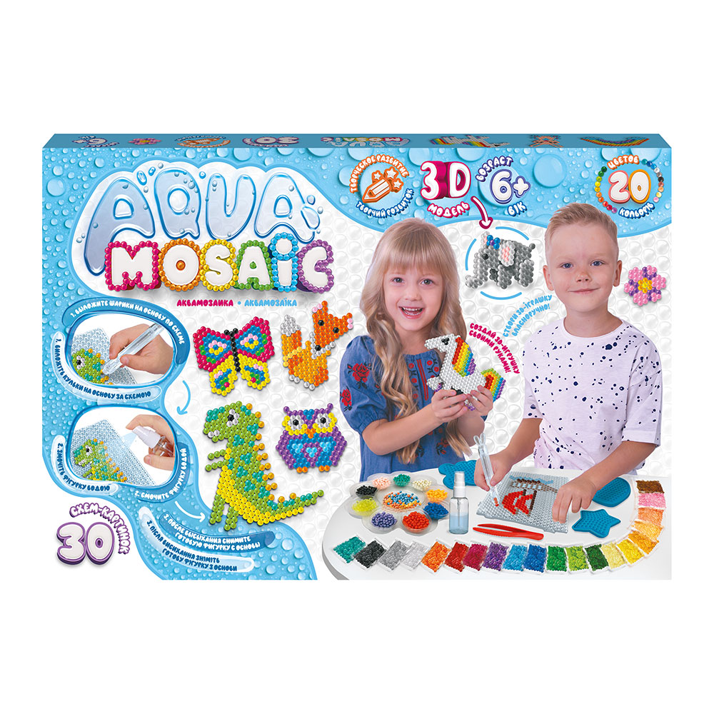 Креативна творчість "Aqua Mosaic" великий набір (10)
