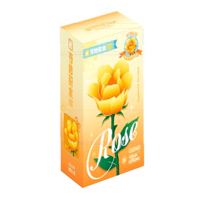 Конструктор K22106 квіти, троянда, 31 дет., кор., 9-14,5-6 см.