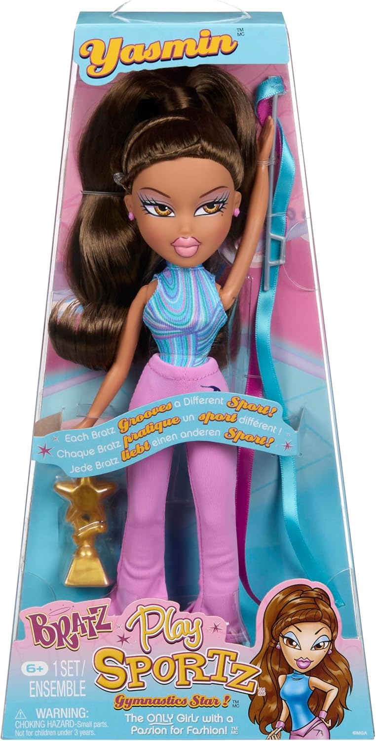 Ігровий набір BRATZ серії "Play Sportz" – ГІМНАСТКА ЯСМІН (з акс.)