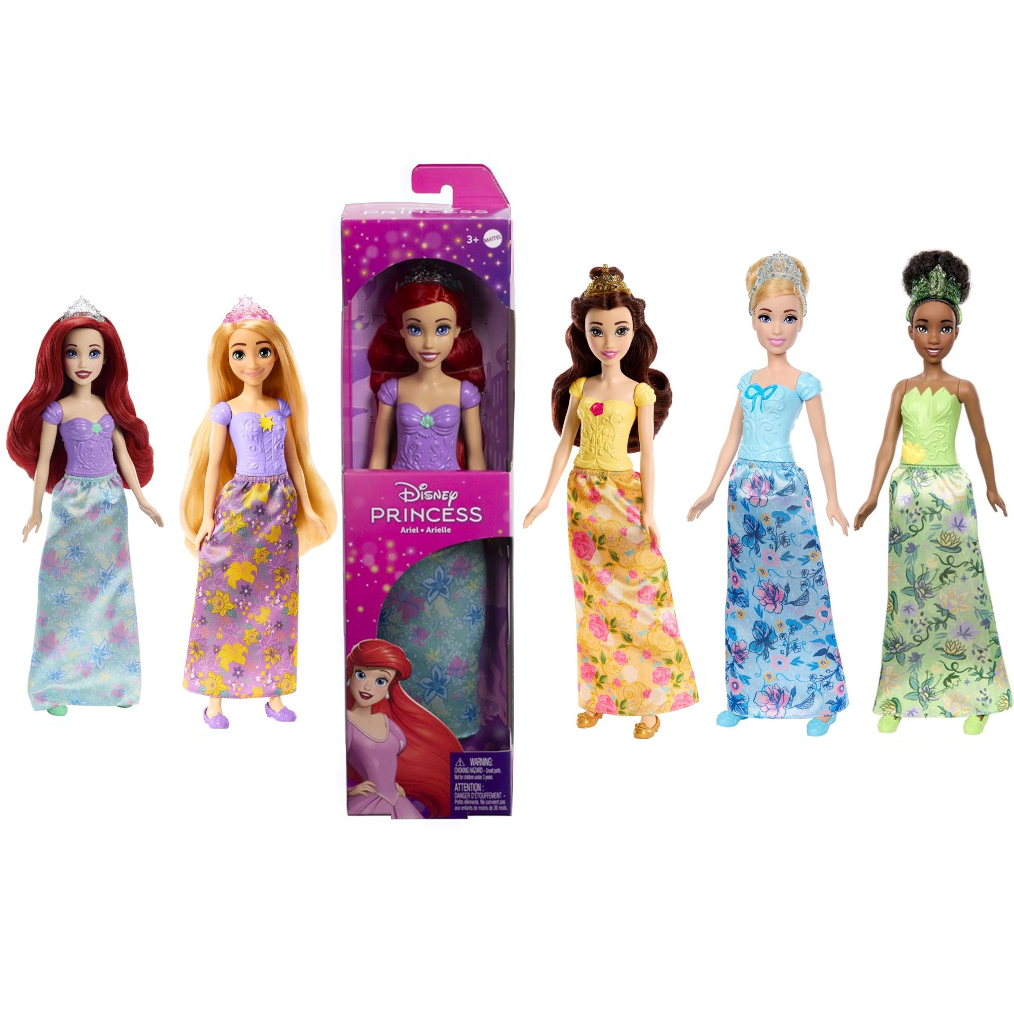 Лялька-принцеса "Квітковий принт" Disney Princess (в ас.)