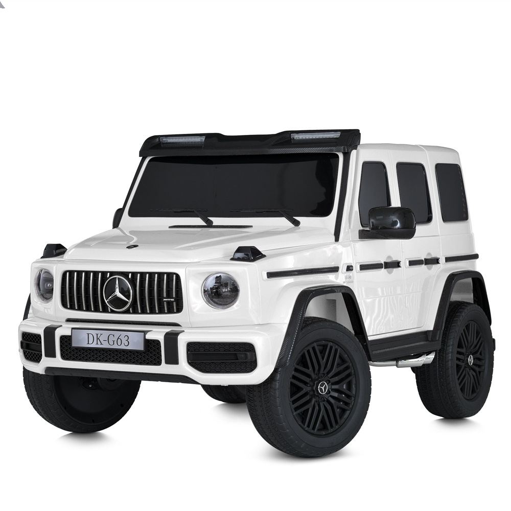 Джип M 5880EBLR-1(24V) 2,4G (радіокер.), 4 мотори 200W, 1акум.24V7AH,BLUETOOTH,USB,MP3,LED,EVA,білий