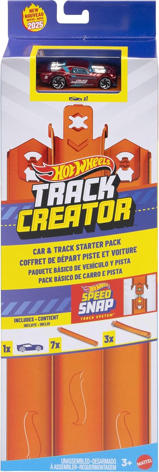 Набір доріжок для треку з машинкою серії "Track Creator" Hot Wheels