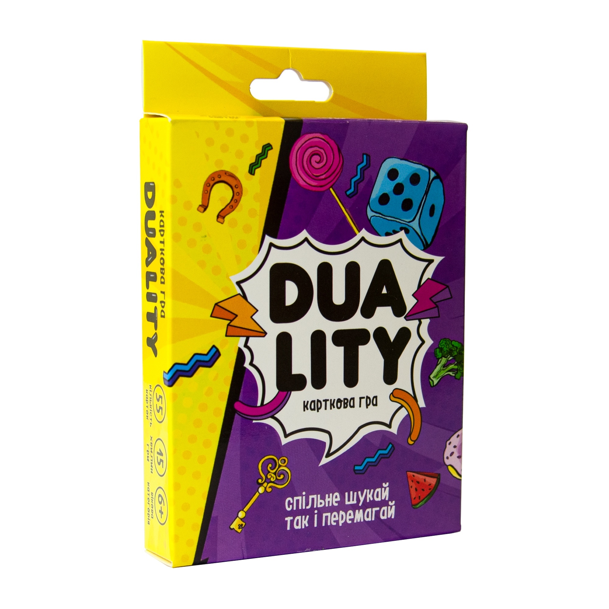Настільна гра 30959 (рос) "Duality", в кор-ці 14,2-9.3-2.3см