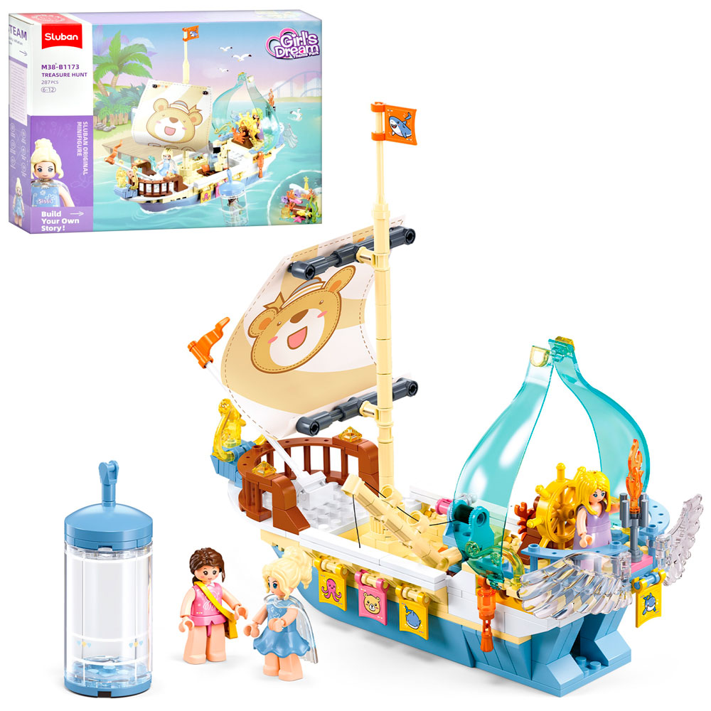 Конструктор SLUBAN M38-B1173 "Girls Dream": Полювання за скарбами 287 дет.