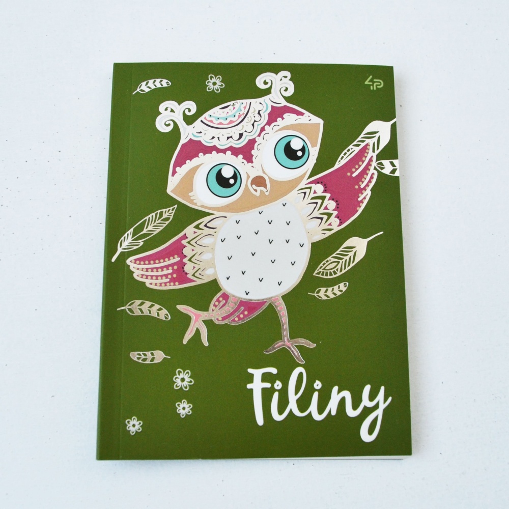 Блокнот TM Profiplan "Filiny" olive, A5
