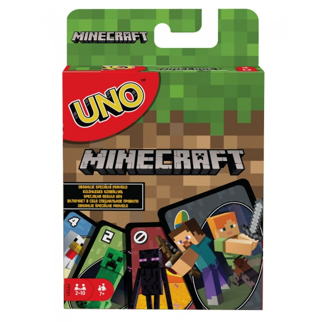 Настільна гра UNO "Minecraft"
