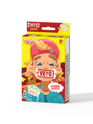 Настільна розвиваюча гра "Veto" mini укр