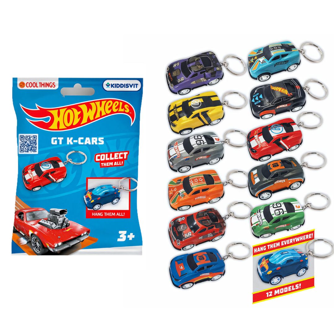 Ігрова фігурка-сюрприз з кільцем COOL THINGS серії "Hot Wheels" - GT K МАШИНКА