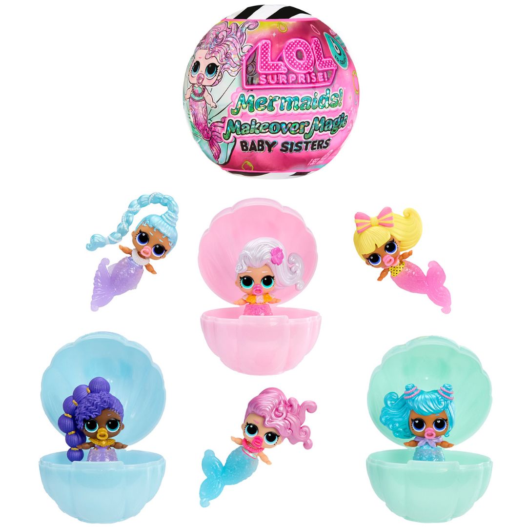 Ігровий набір з лялькою L.O.L. SURPRISE! серії "Mermaids! Makeover Magic" – МИЛІ РУСАЛОНЬКИ-СЕСТРИЧКИ
