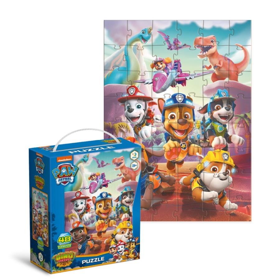 Пазл на 48 елементів Paw Patrol. Dino Rescue