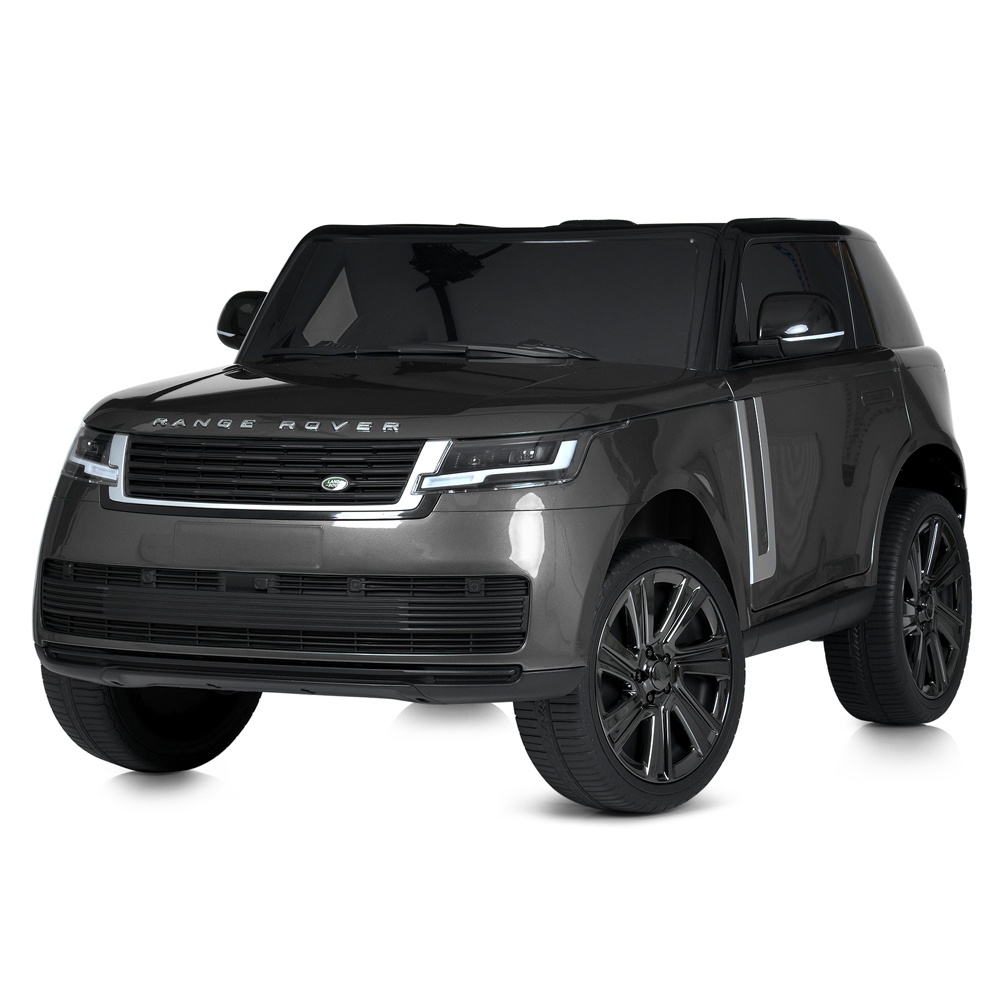 Джип M 5055EBLRS-11(4WD) 2,4G, радіокер., 4 мотори35W, 1акум.12V14AH, EVA, шкiра, фарбований сiрий