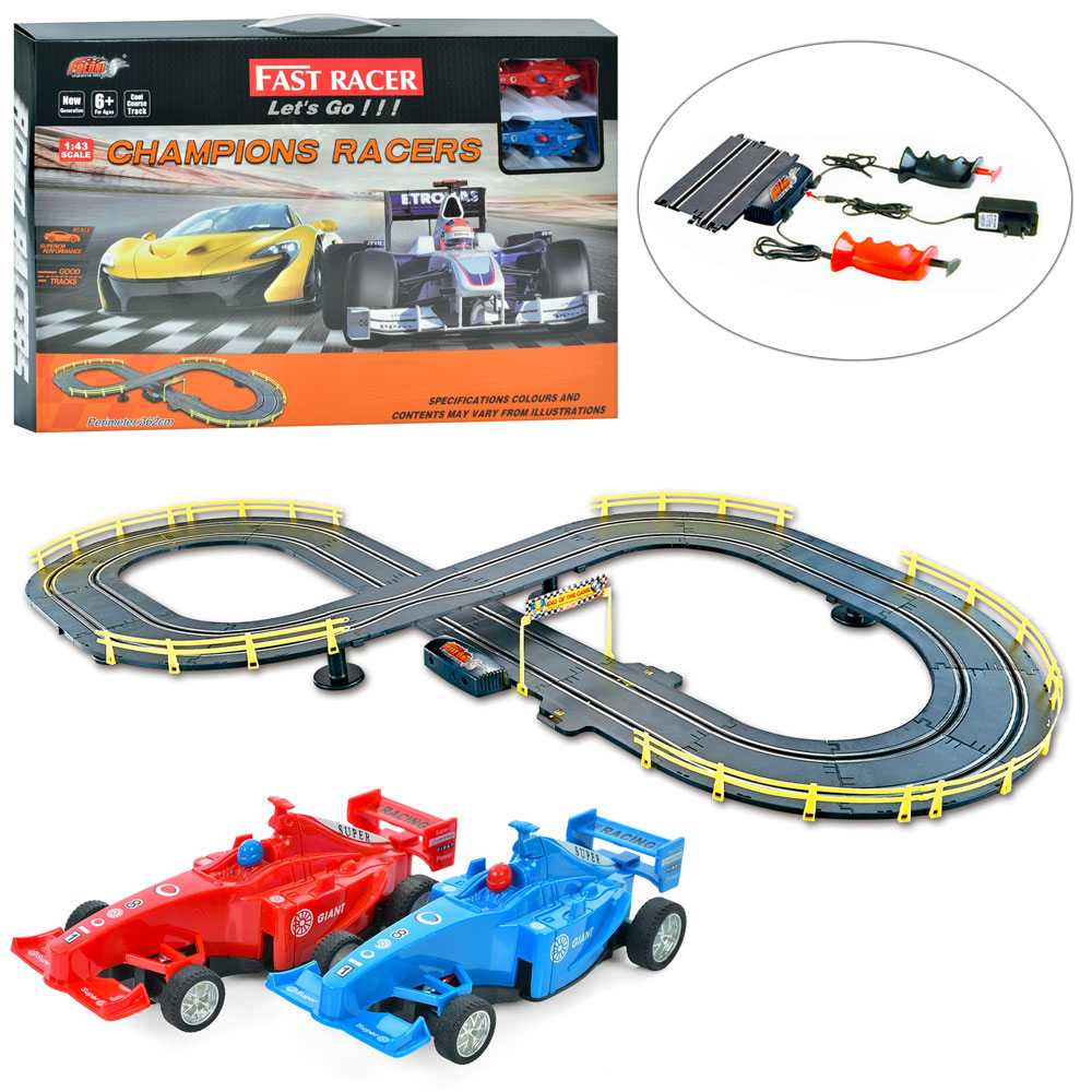 Трек 6604-B дист. кер. (на шнурі), машинка 2 шт., кор., 55,5-36-5,5 см.