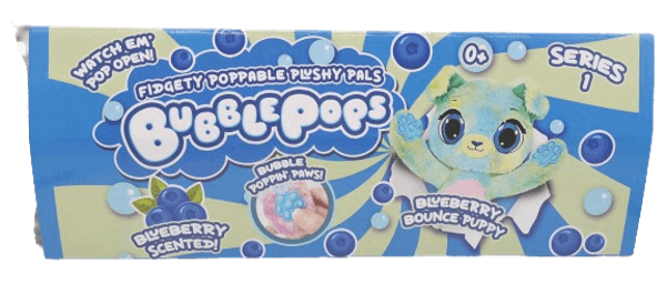 Bubble Pops М’яка іграшка "Чорничне цуценя", 2312004/2