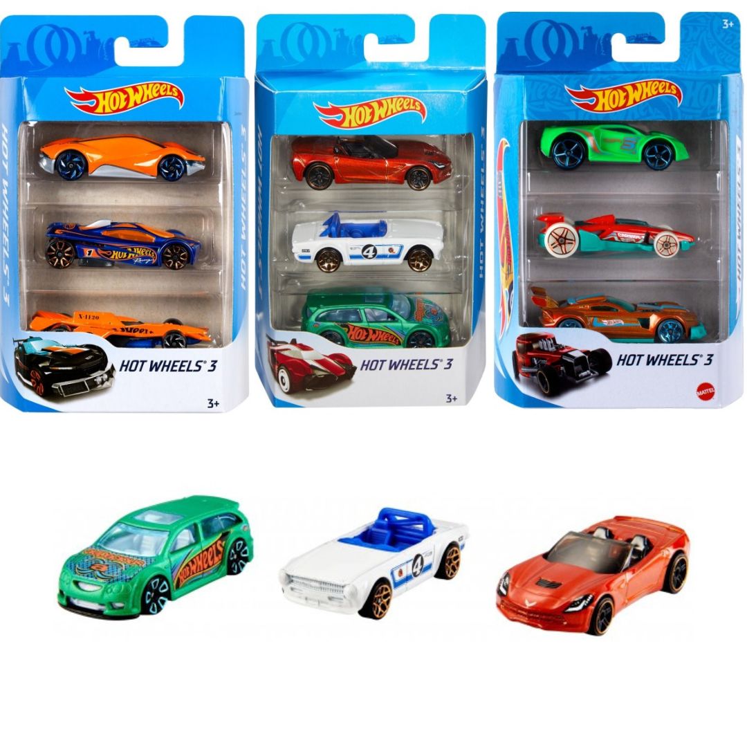 Подарунковий набір автомобілей (3 шт.)