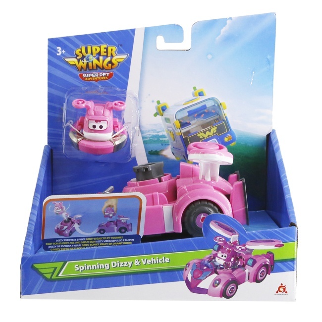 Ігровий набір Super Wings Spinning Vehicle Діззі (Dizzy)