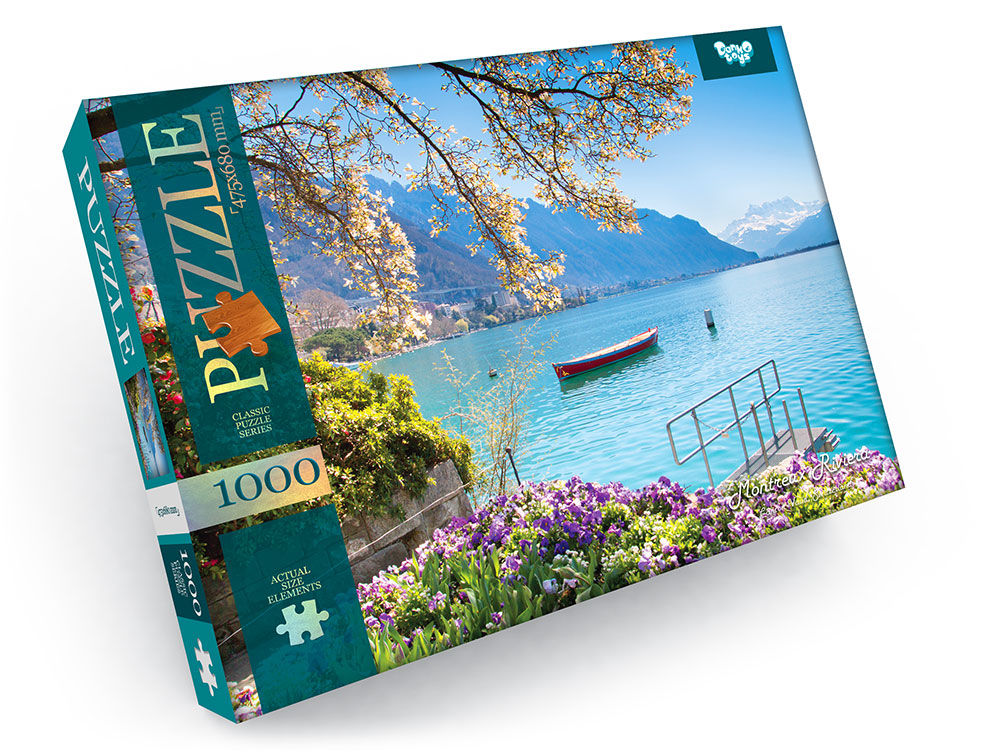 Пазли 1000 ел. с.10 №2 "MONTREUX RIVIERA"