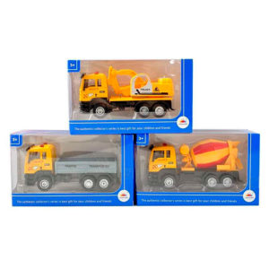 Будтехніка LH503 метал, 13см, рухливі деталі, гумові колеса, 3 види, в кор-ці, 16-9,5-6,5см