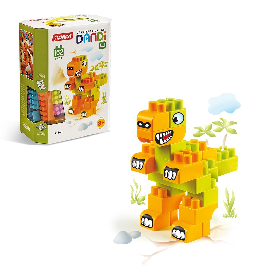 Конструктор дитячий "Денді 4" (162 дет.) (коробка)