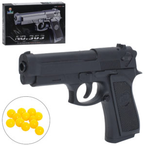 Пістолет 363 ,пластикові кулі, в кор-ці, 17,5-12,5-3,5см