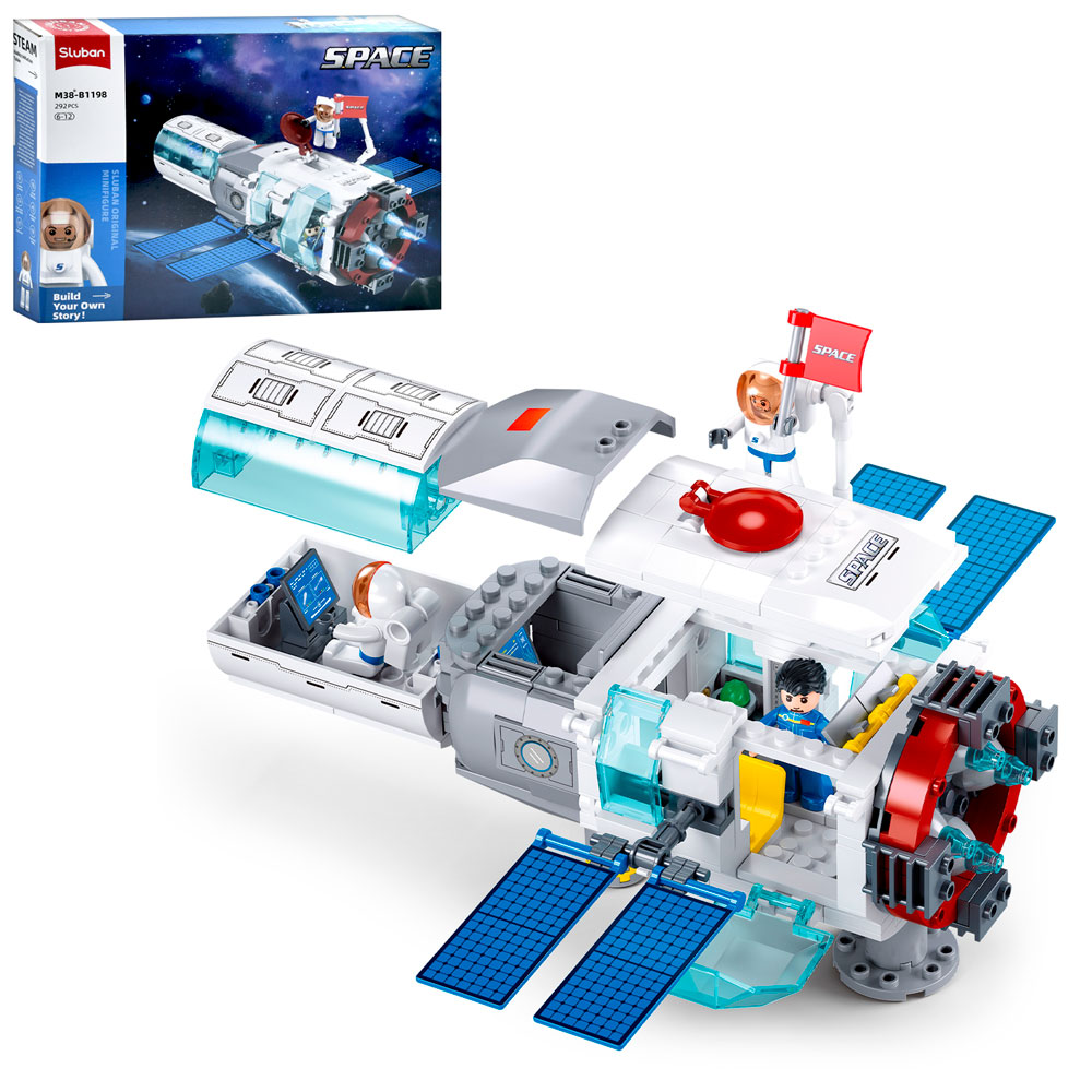 Конструктор SLUBAN M38-B1198 "Space": Космічний модуль, 292 дет.