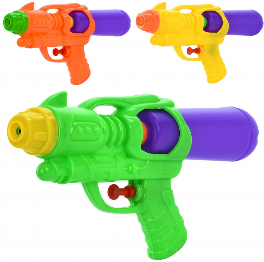 Водяний автомат 6366-A 3 кольори, у пакеті, 16-27-4см