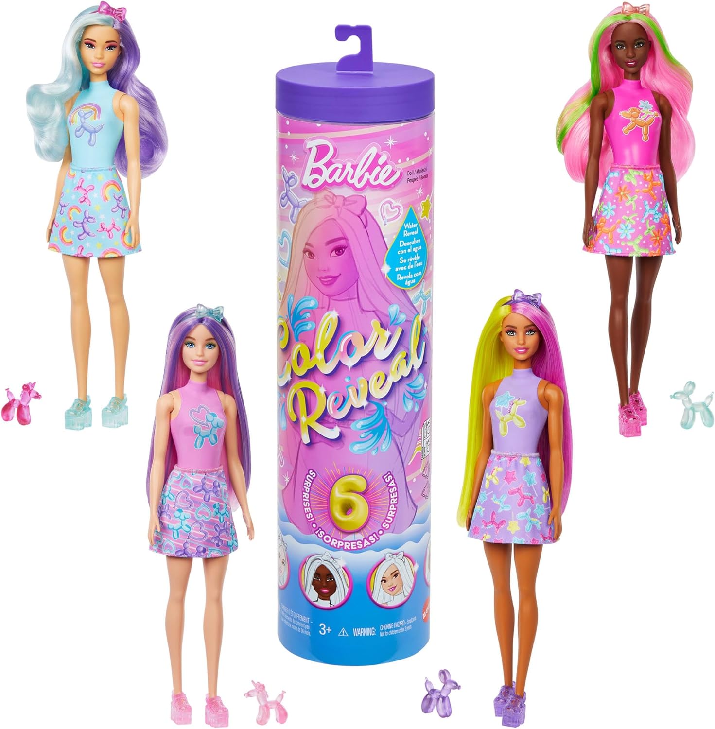 Лялька Barbie Color Reveal серії "Кулькові улюбленці" (сюрприз)