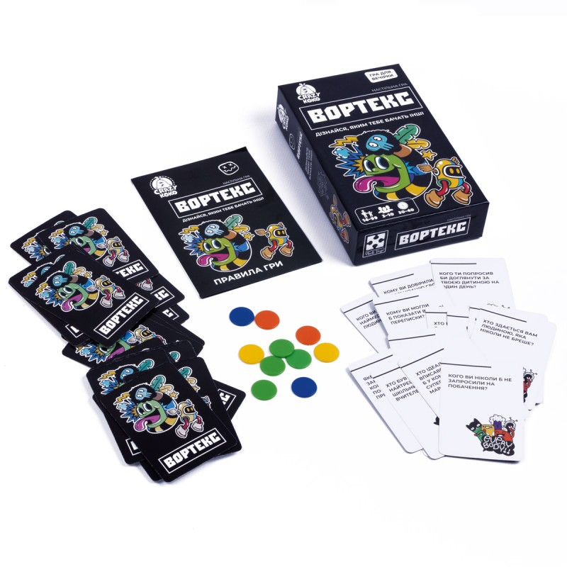 Гра настільна Vladi Toys розважальна. Вортекс VT5903-01 (укр)