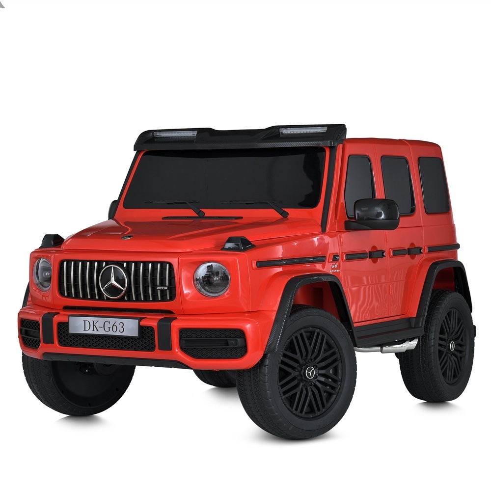 Джип M 5880EBLR-3(24V) 2,4G(радіокер.),4 мотори 200W,1акум.24V7AH,BLUETOOTH,USB,MP3,LED,EVA,червоний