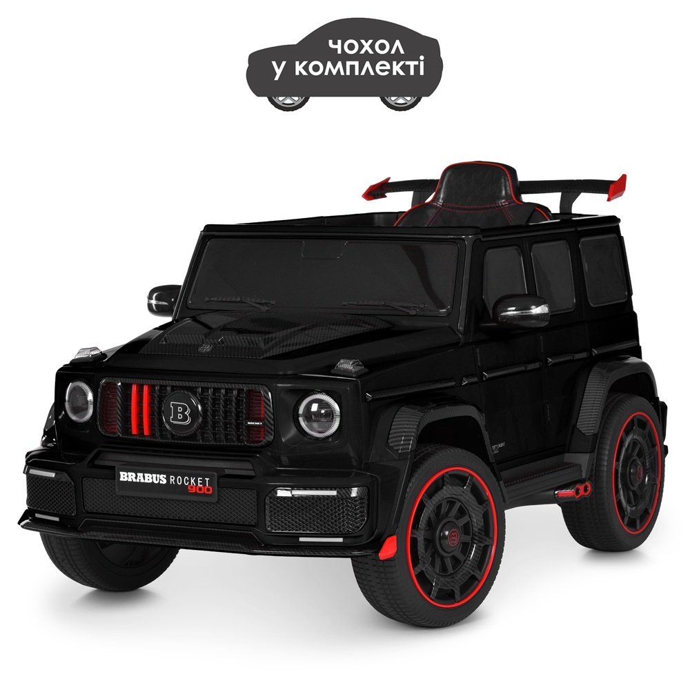 Джип M 6257EBLR-2 радіо/к2,4G,4мотора35W,1акум12V12AH,MP3,USB,EVA,BLUETOOTH,TF,муз,св.шк.чох.син