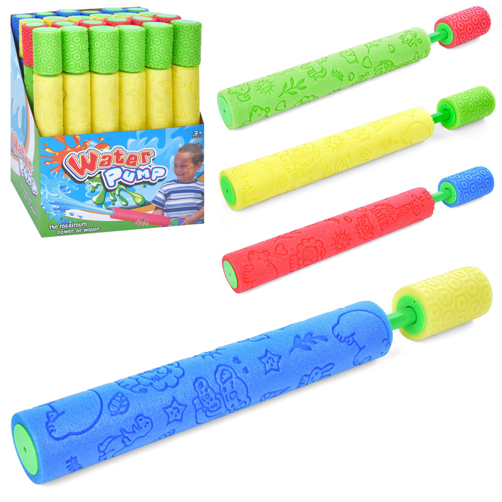 Водяний насос 2219-40 4кольори, 24 шт. в дисплеї, 30,5-40-20,5 см.