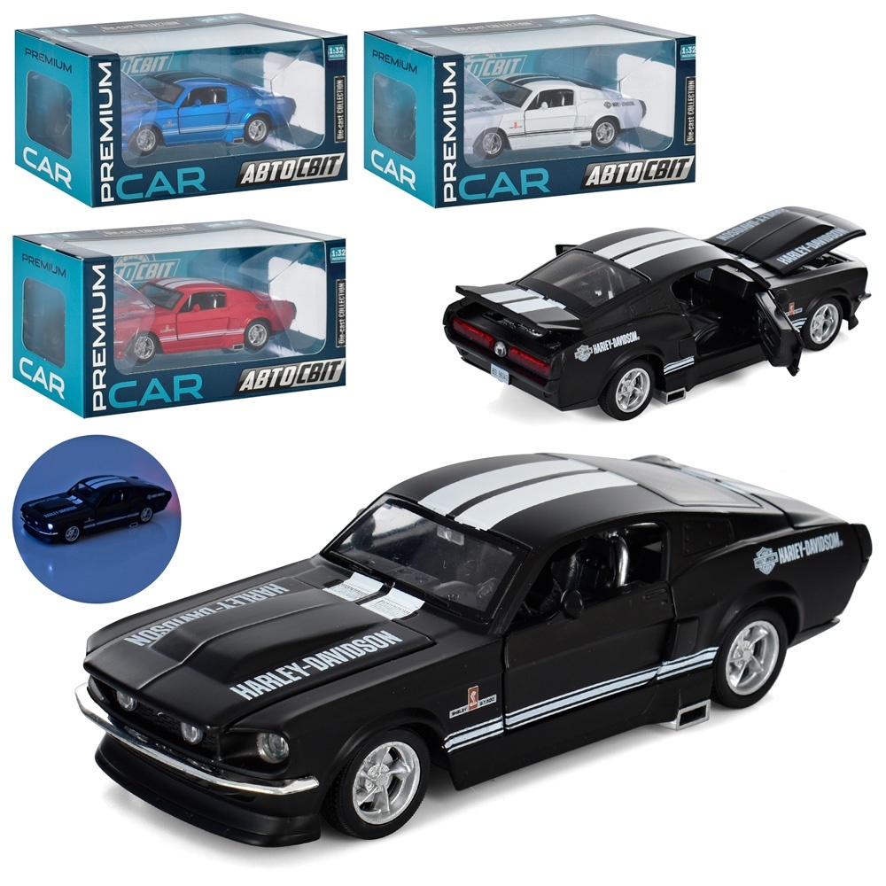 Машина AP-1796 АвтоСвіт, 1:32, мет., інерц., 4 кольори, муз., світло, бат.-таб., кор., 20,5-10-9 см.