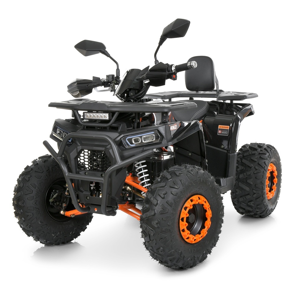 Квадроцикл HB-FFN1450-2-7(MP3) мотор 1450Wбезщет, 5акк.12V/20AH,світло,до 50км/ч,до 82кг чорн-помар.