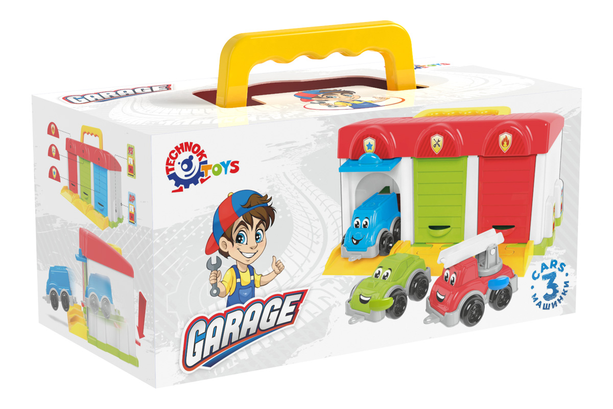 Іграшка "Гараж ТехноК", арт.8416
