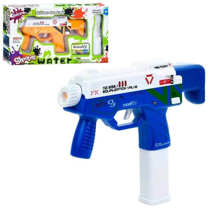 Водяний автомат T-05 2 кольори, бат., кор., 30-16-6,5 см.