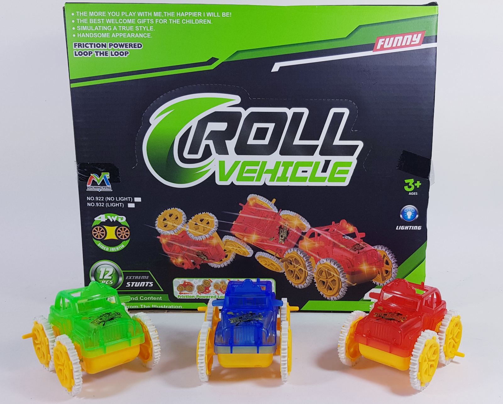 Машинка інерційна 922 12шт в коробці  