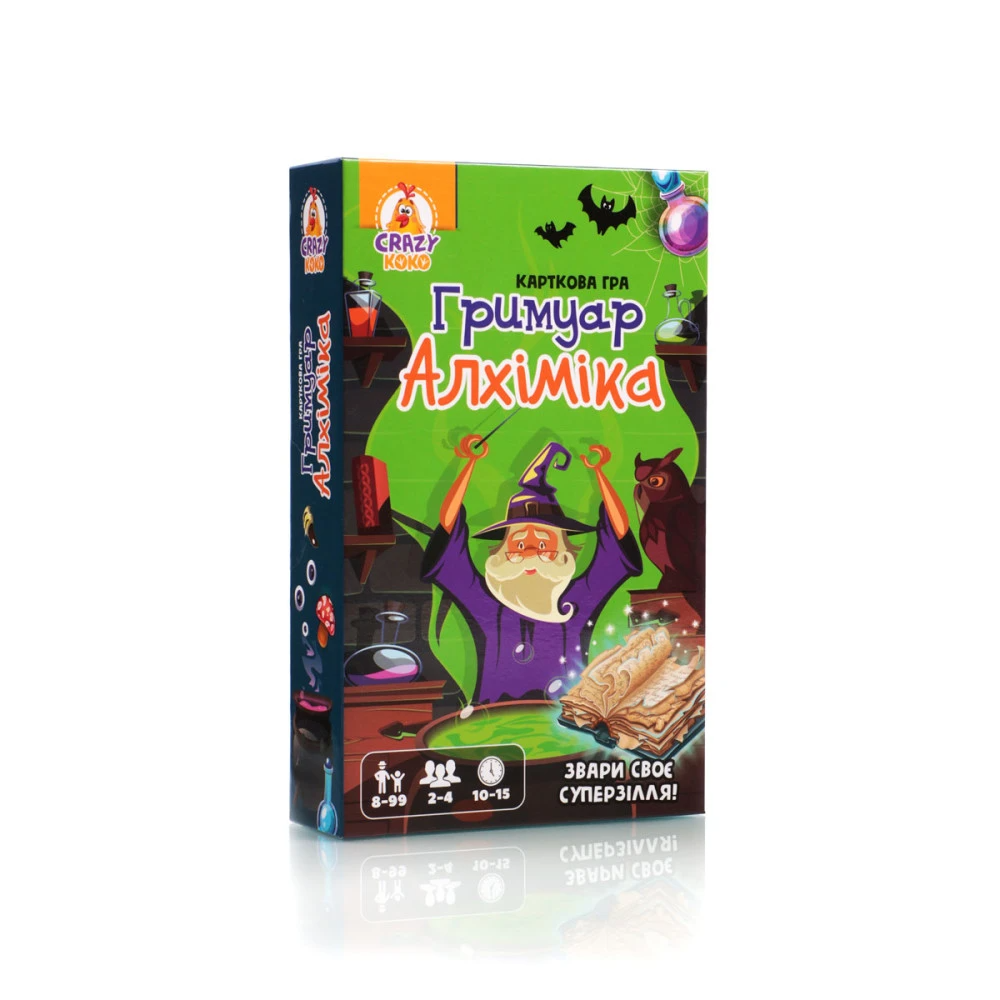 Гра настільна Vladi Toys розважальна. Гримуар Алхіміка. VT8077-08 (укр)