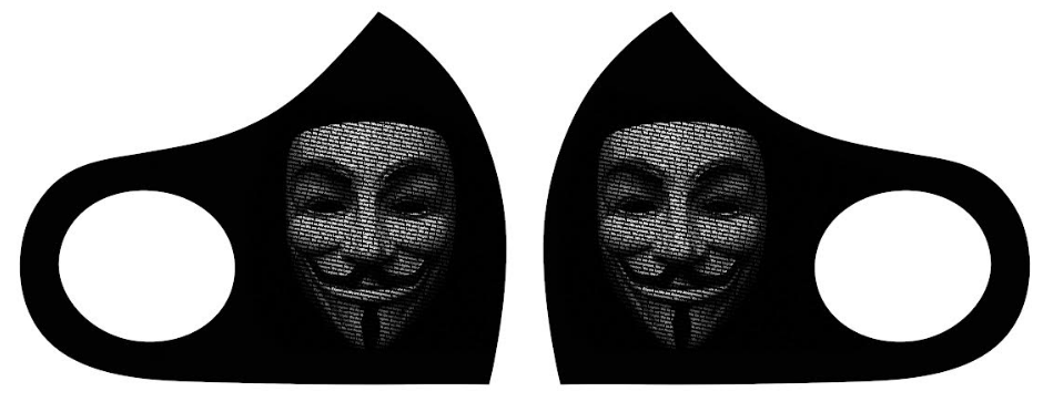 Маска Pitta Print M Anonymous 9																						
