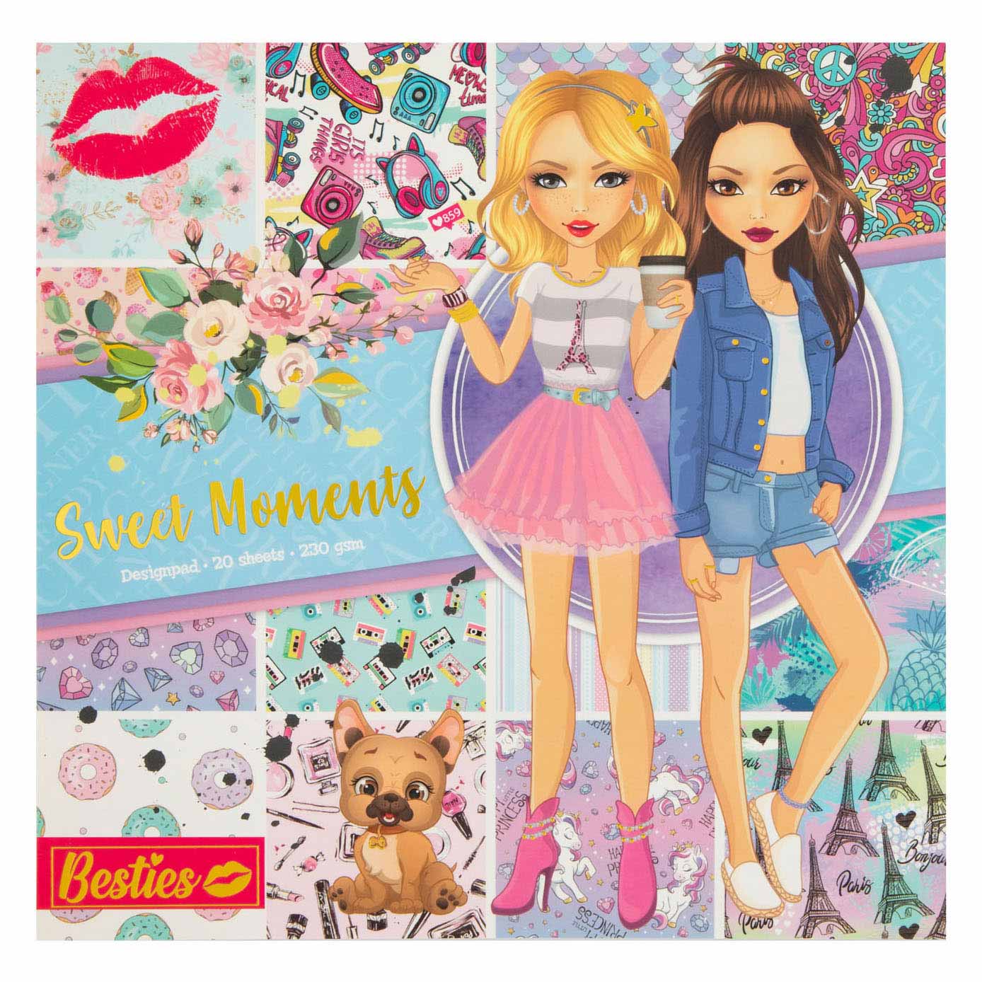 Besties Блокнот для дизайну «Sweet Moments»/ Бестіс Блокнот для дизайну «Світ Моментс», 961033