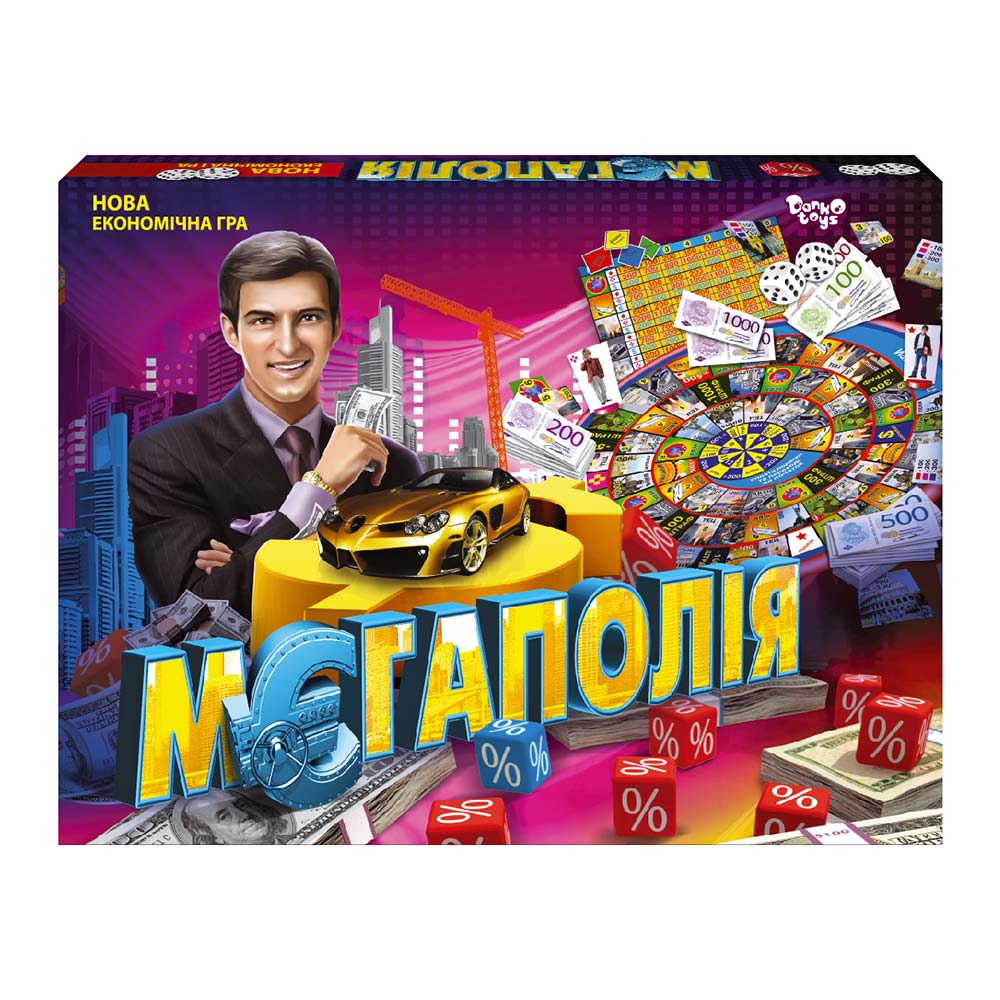 Гра велика наст. "Мегаполія" (10) укр., DT G6U ДАНКО ТОЙС 
