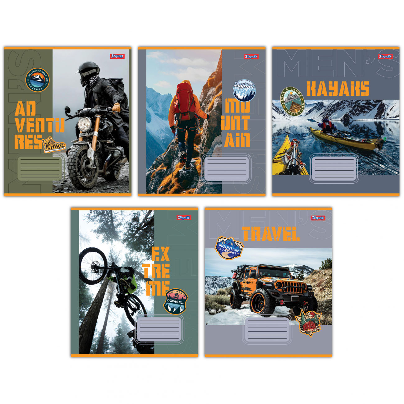 А5/48 кл. 1В Mens hobby, зошит для записів