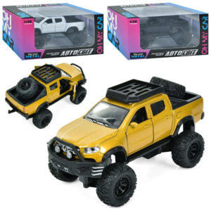 Джип AS-2233 мет., інерц., відчин.двері, гум.колеса, 3 кольори, кор., 40-14,5-7 см.