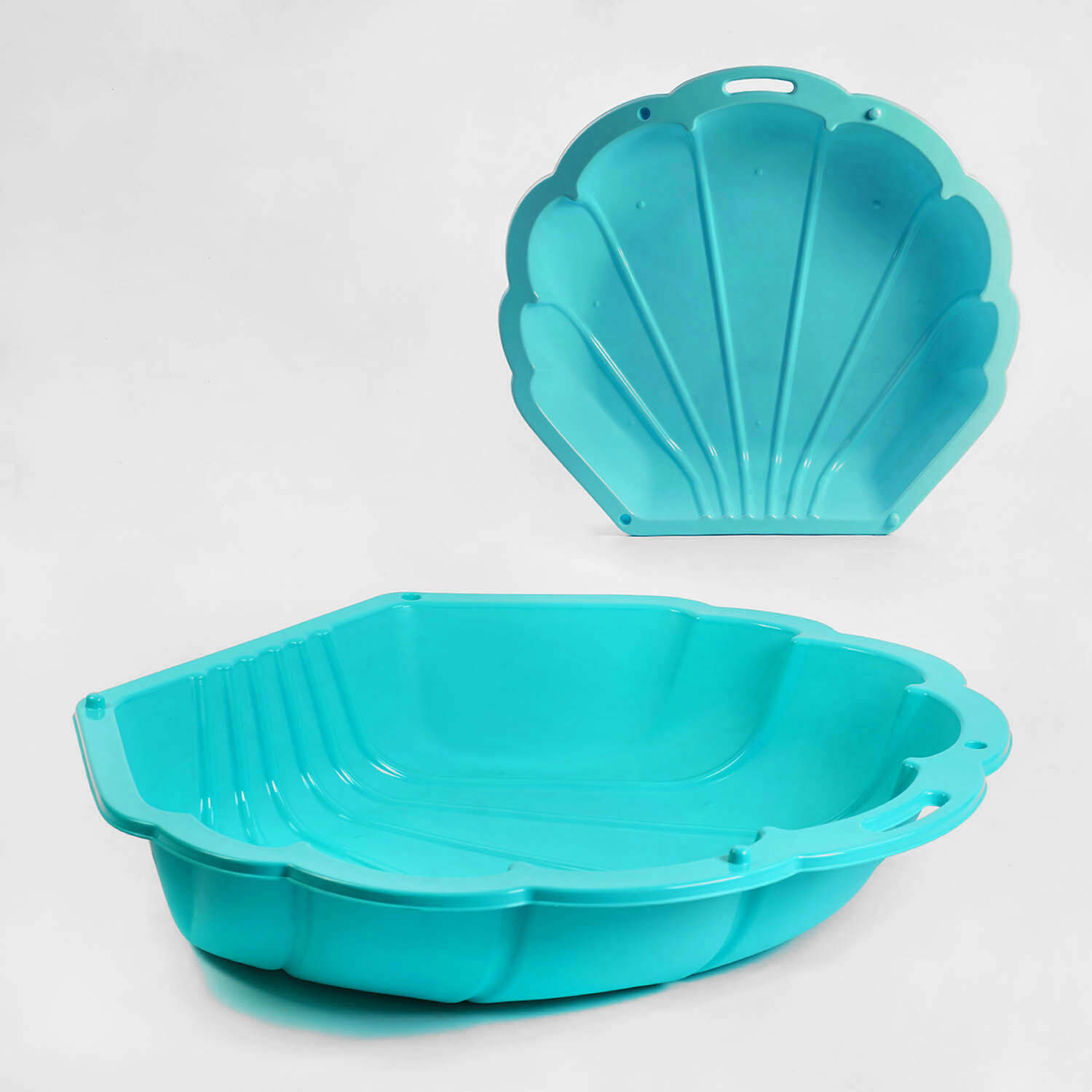 Пісочниця-басейн 06-090 (6) колір БІРЮЗА, "Pilsan", 84х90х16 см