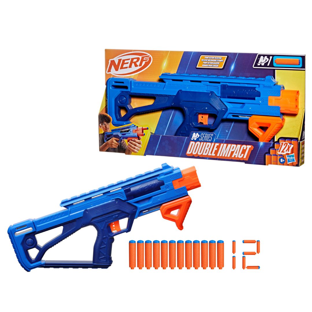 NERF Бластер іграшковий "Подвійний удар", серія "Nerf N Series"